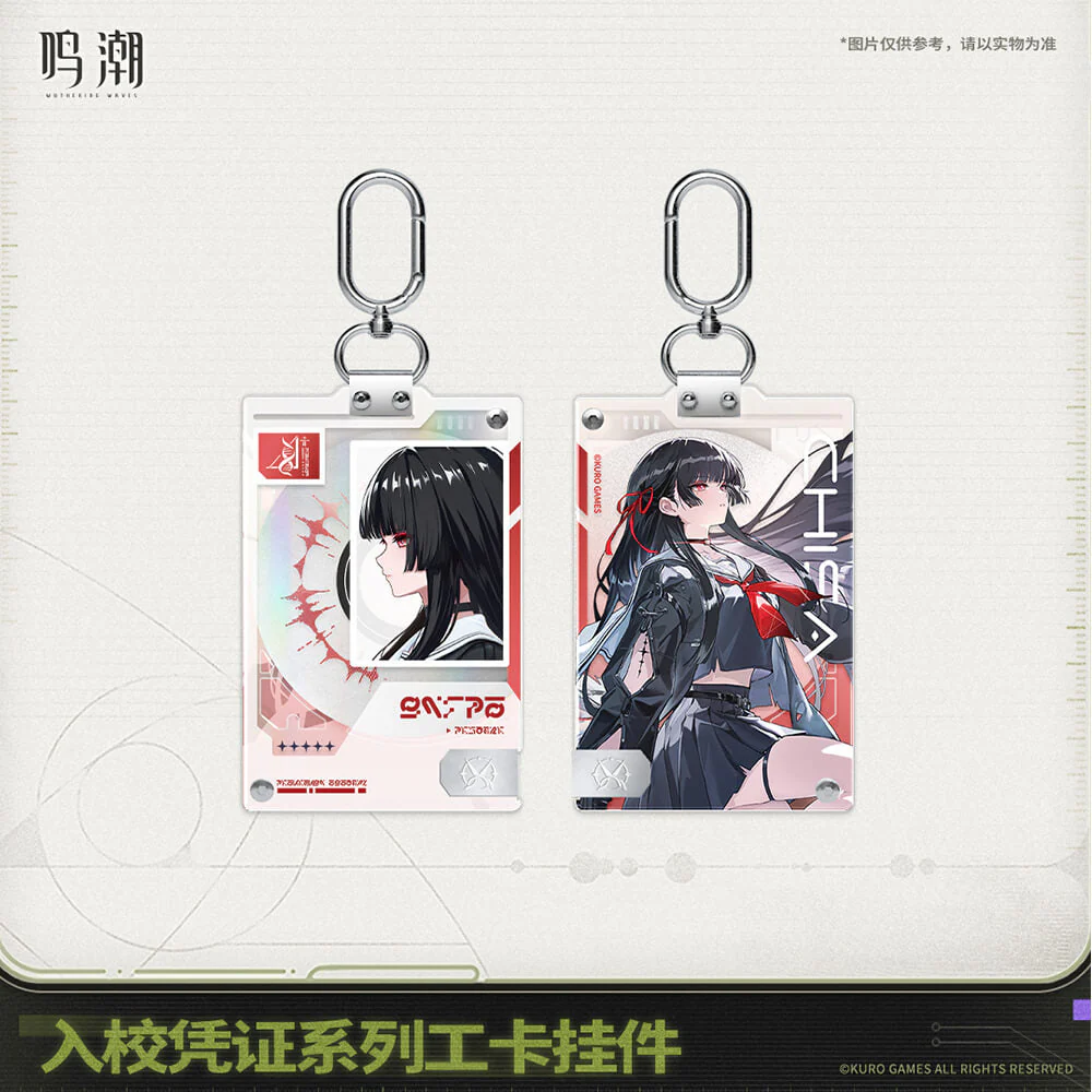 Entry Permit Series ID Card Keychain - Image 2