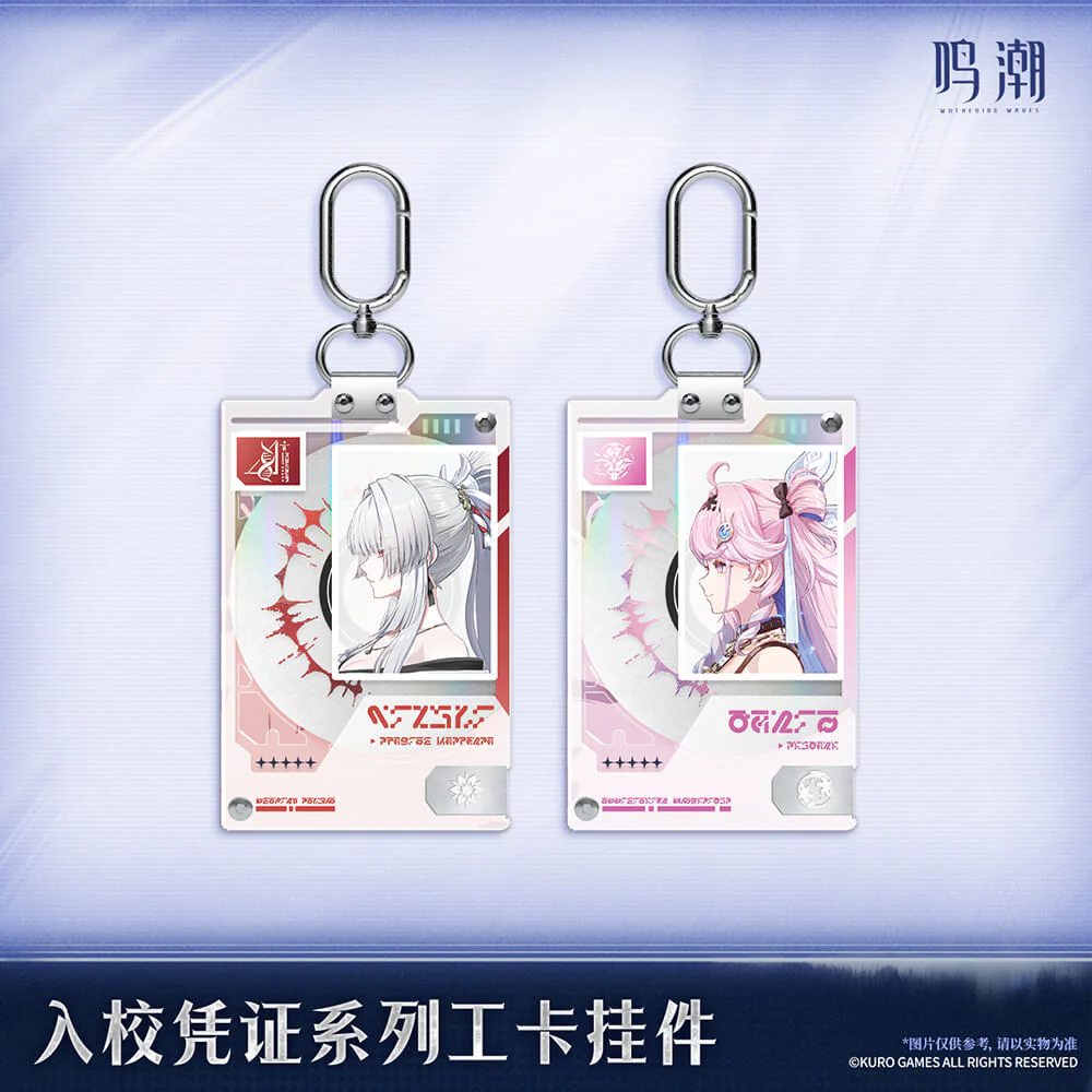 【 Pre order 】Entry Permit Series ID Card Keychain