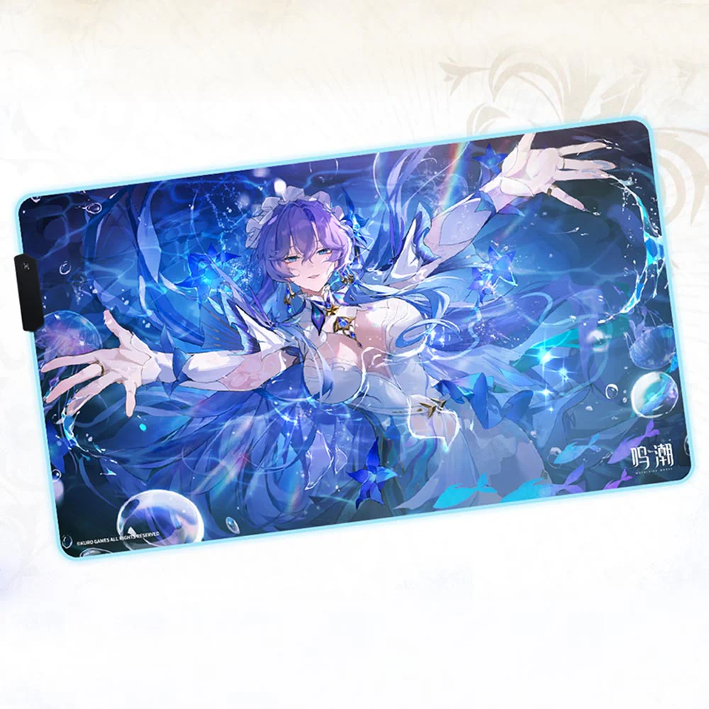 Resonator Theme Cantarella RGB Glowing Mouse Pad