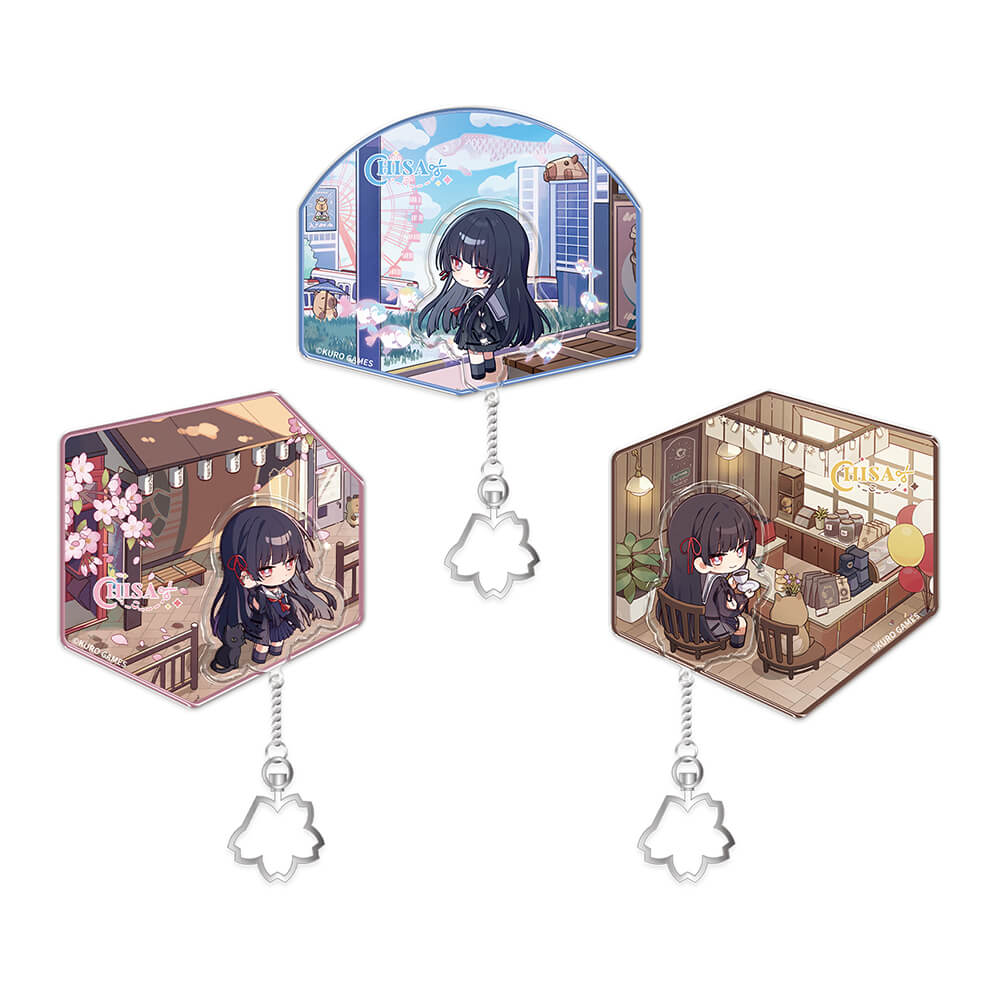 Resonator Themed Chibi Chisa Acrylic Fridge Magnet - Image 5