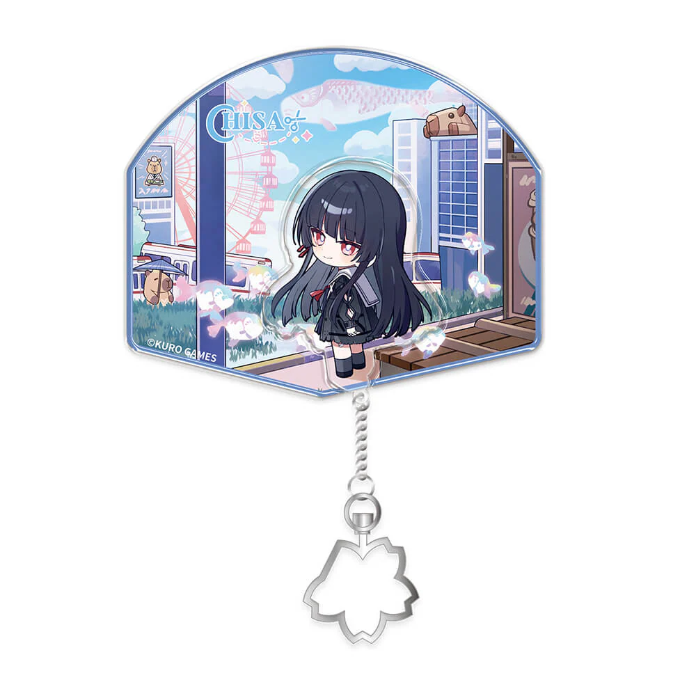 Resonator Themed Chibi Chisa Acrylic Fridge Magnet - Image 6