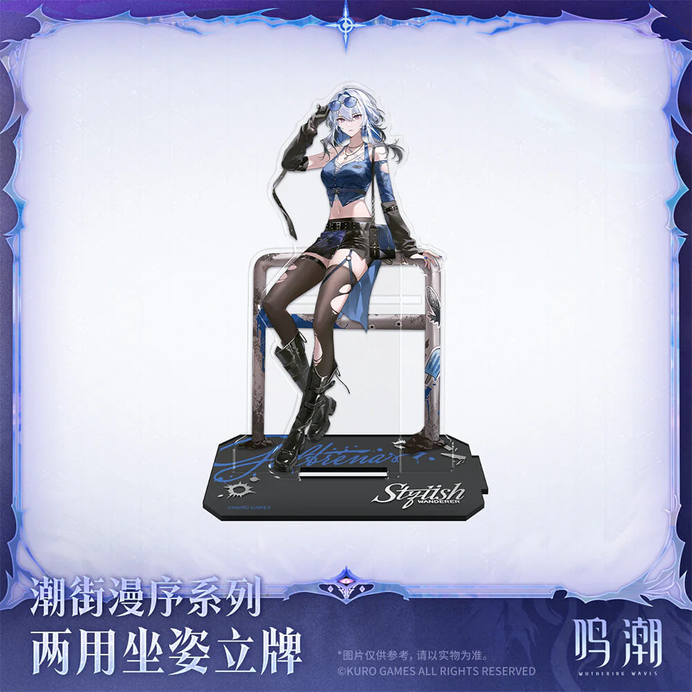 Stylish Wanderer Series Seated Standee