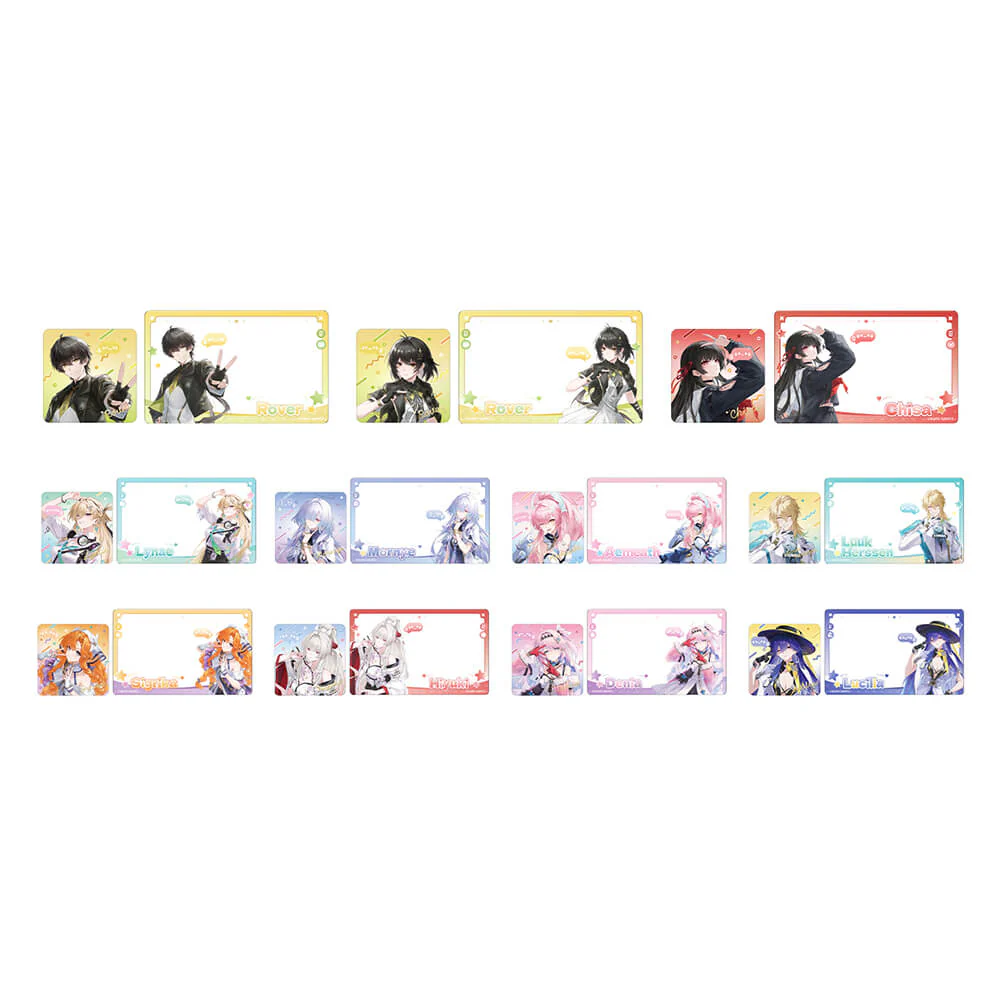 【 Pre order 】Two Yeah Series Badge & Acrylic Clear Card Set - Image 6